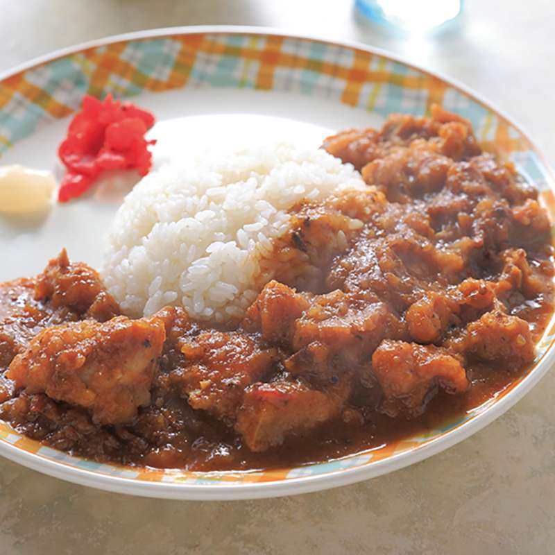 肉いっぱいカリー(サラダ付き)